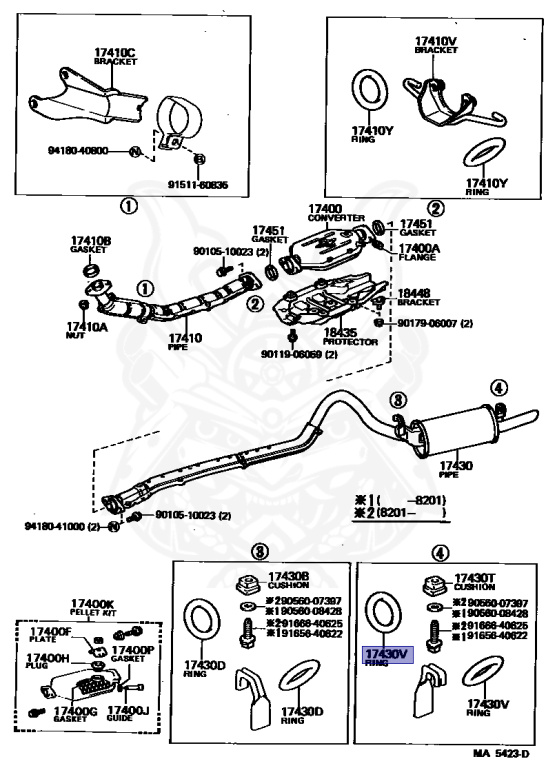 Toyota - Starlet - KP61 - 1982 - SE TYPE - 5-DOOR - Manual - 4KU