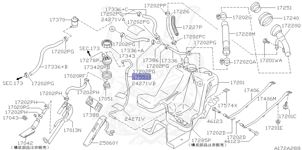 Nissan - Laurel - C35 - 1998 - Medallist V - HARDTOP(K) - 2 WHEEL DRIVE(2WD) - AUTOMATIC TRANSMISSION(AT) - IRS TYPE(IRS) - RB25DE
