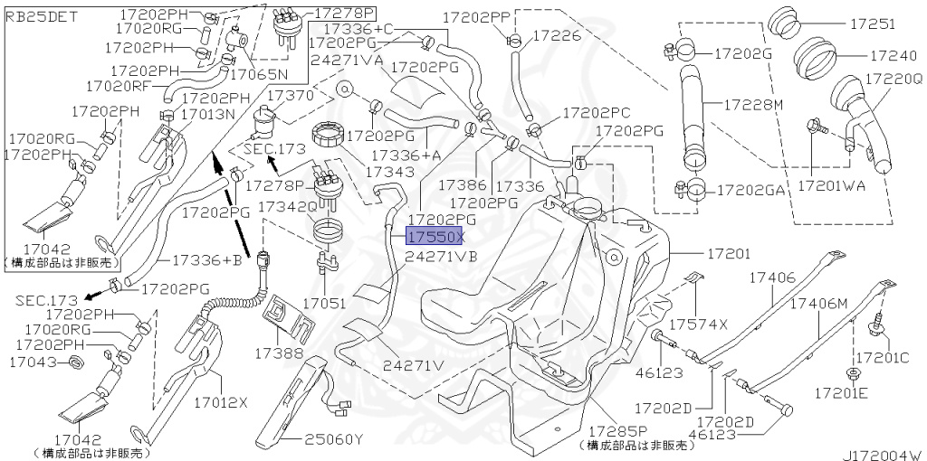 Nissan - Laurel - C35 - 2000 - Medalist - HARDTOP(K) - 2 WHEEL DRIVE(2WD) - AUTOMATIC TRANSMISSION(AT) - IRS TYPE(IRS) - RB20DE