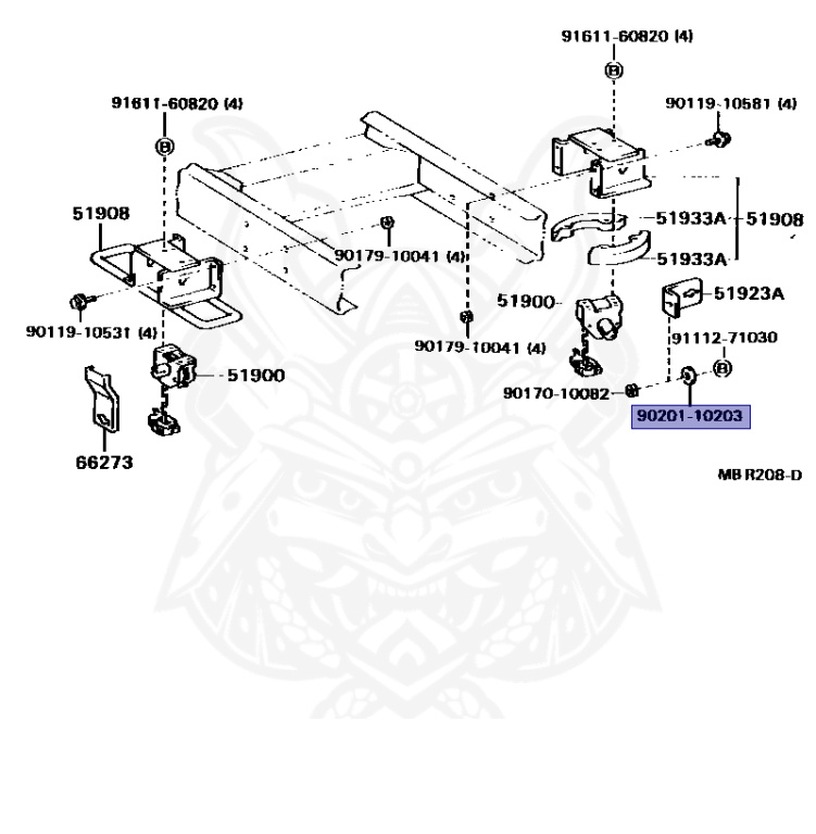 レジスタ 90201-10203 - Toyota - Washer - Nengun Performance