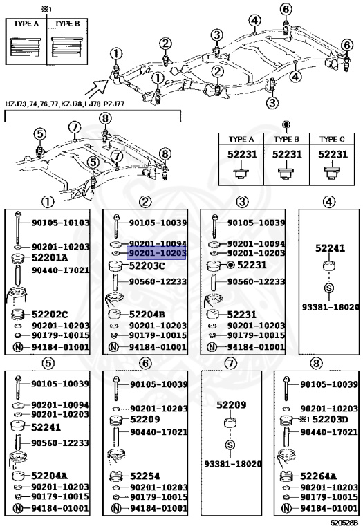 90201-10203 - Toyota - Washer - Nengun Performance
