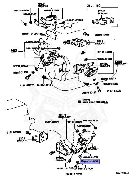 Toyota - Coaster - BB10 - 1977 - Manual - 2B