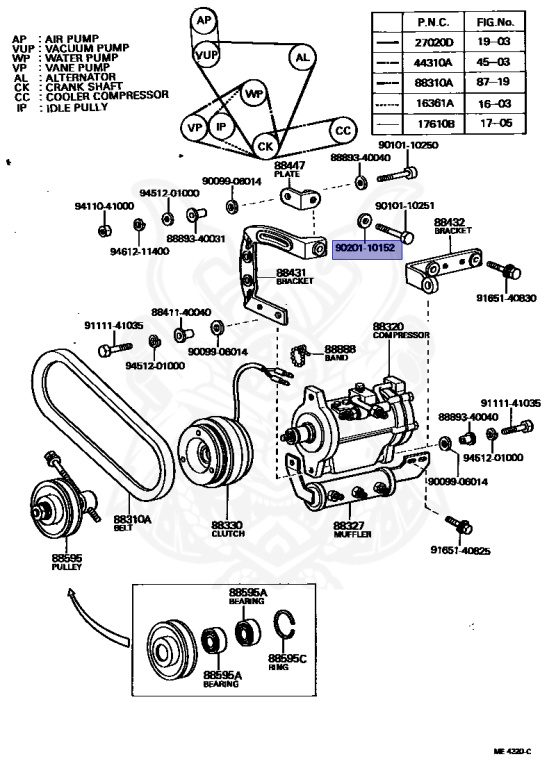 １ Base plate 90201-20023 D1707. Yamaha XJ 6 FZ6 YZF-R6