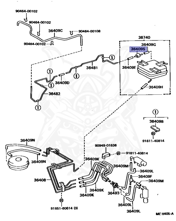 90917-10049 - Toyota - Valve, Check, No.1 - Nengun Performance