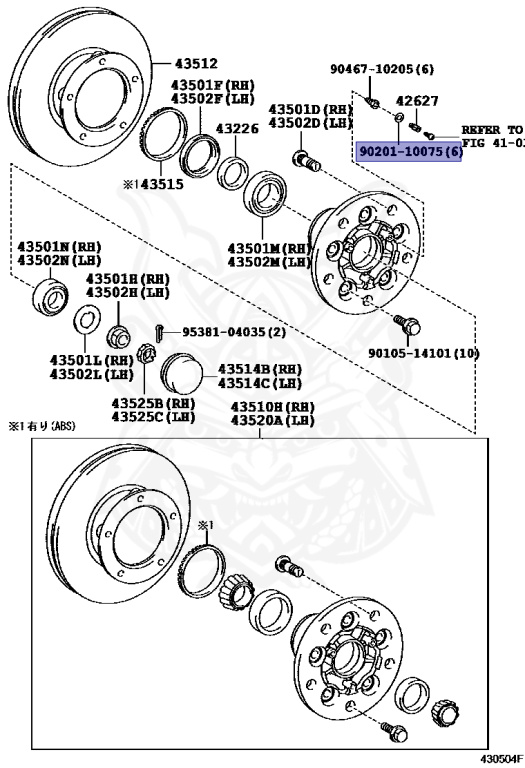 90201-10075 - Toyota - Washer - Nengun Performance
