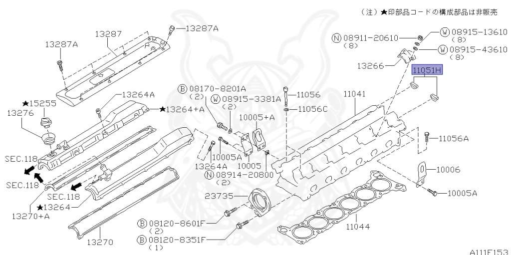 Nissan - Stagea - WC34 - 2000 - 25RS - WAGON(W) - 2 WHEEL DRIVE(2WD) - AUTOMATIC TRANSMISSION(AT) - RB25DE