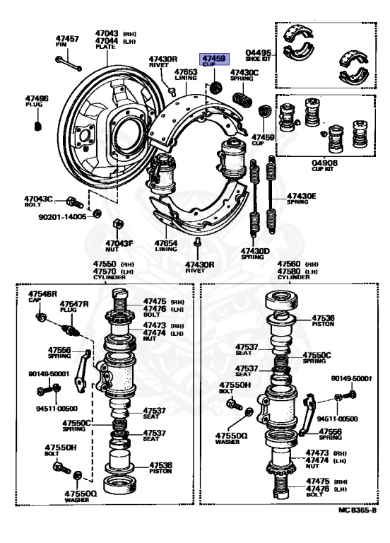 Toyota - Dyna - WU90 - 1985 - TRUCK(PICKUP):TR TYPE - Manual - 1W