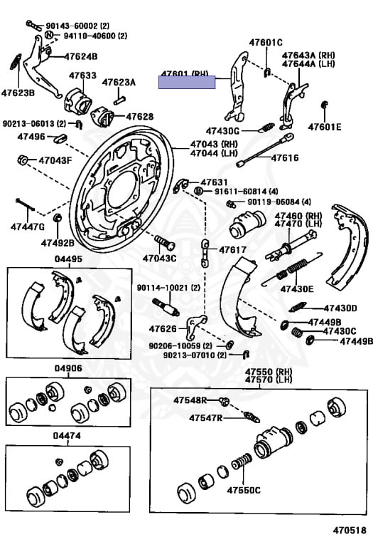 Toyota - Hilux - YN107 - 1995 - SSR TYPE - DOUBLE CAB - Manual - 3YE
