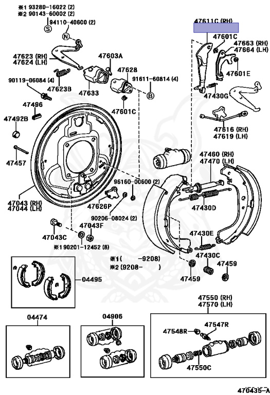 Toyota - Land Cruiser - HZJ75 - 1995 - STANDARD TYPE - CHASSIS FOR FIRE ENGINE - Manual - 1HZ