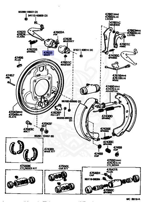 Toyota - Land Cruiser - BJ42 - 1984 - SOFTTOP (TARPAULIN CANVASTOP OR VINYLTOP) - Manual - 3B