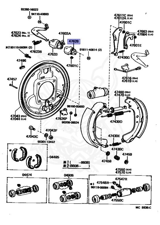 Toyota - Land Cruiser - BJ70 - 1986 - STANDARD TYPE - SOFTTOP - Manual - 3B