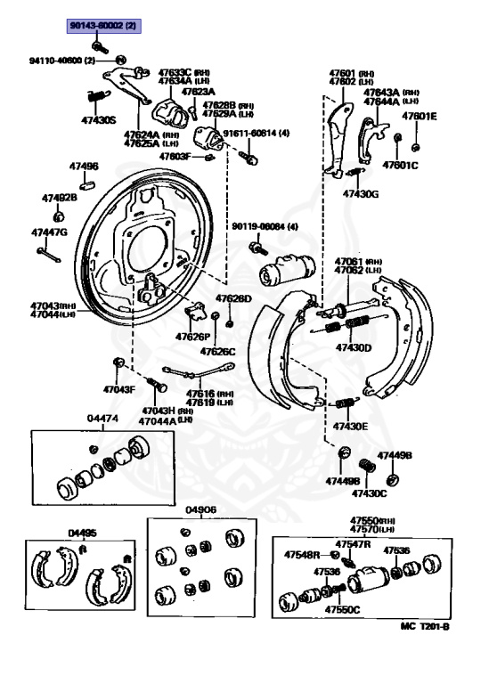 Toyota - Hiace - LY151 - 1995 - Manual - 3L