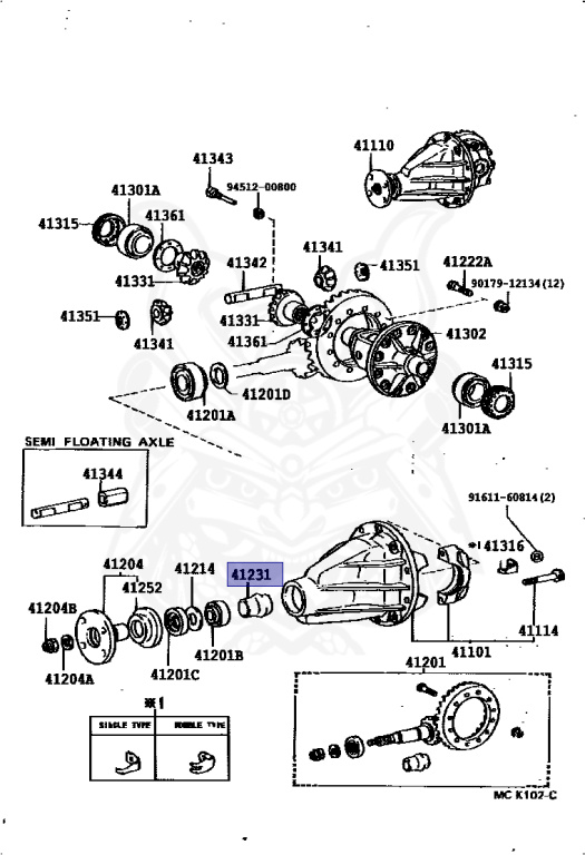 Toyota - Land Cruiser - HDJ81V - 1996 - VX LIMITED TYPE - Automatic - 1HDFT