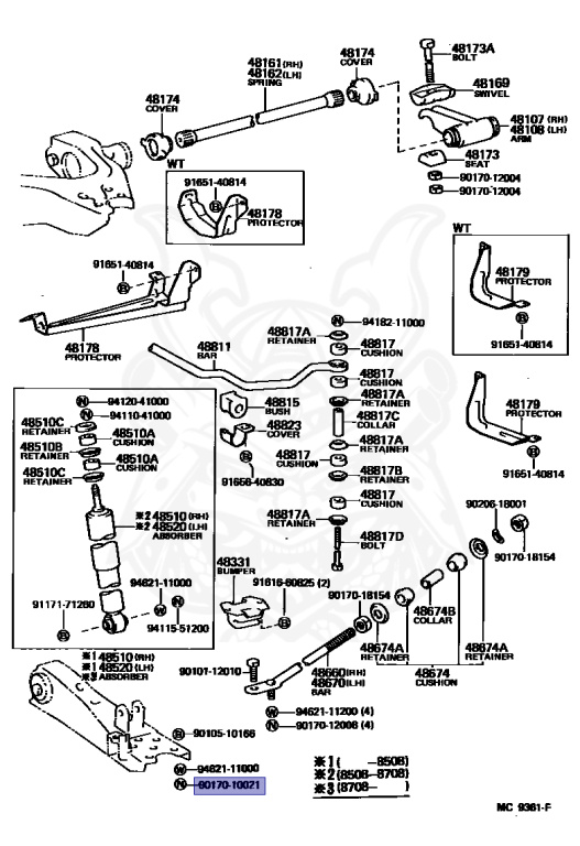 90170-10021 - Toyota - Nut - Nengun Performance