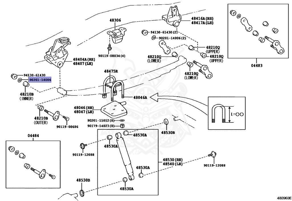 Toyota - Land Cruiser - HZJ75 - 1998 - STANDARD TYPE - CHASSIS FOR FIRE ENGINE - Manual - 1HZ