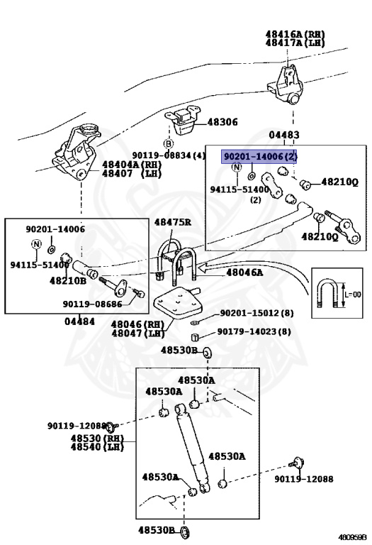 Toyota - Land Cruiser - HZJ75 - 1993 - STANDARD TYPE - CHASSIS FOR FIRE ENGINE - Manual - 1HZ