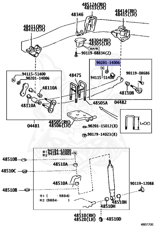 Toyota - Land Cruiser - HZJ75 - 1994 - STANDARD TYPE - CHASSIS FOR FIRE ENGINE - Manual - 1HZ