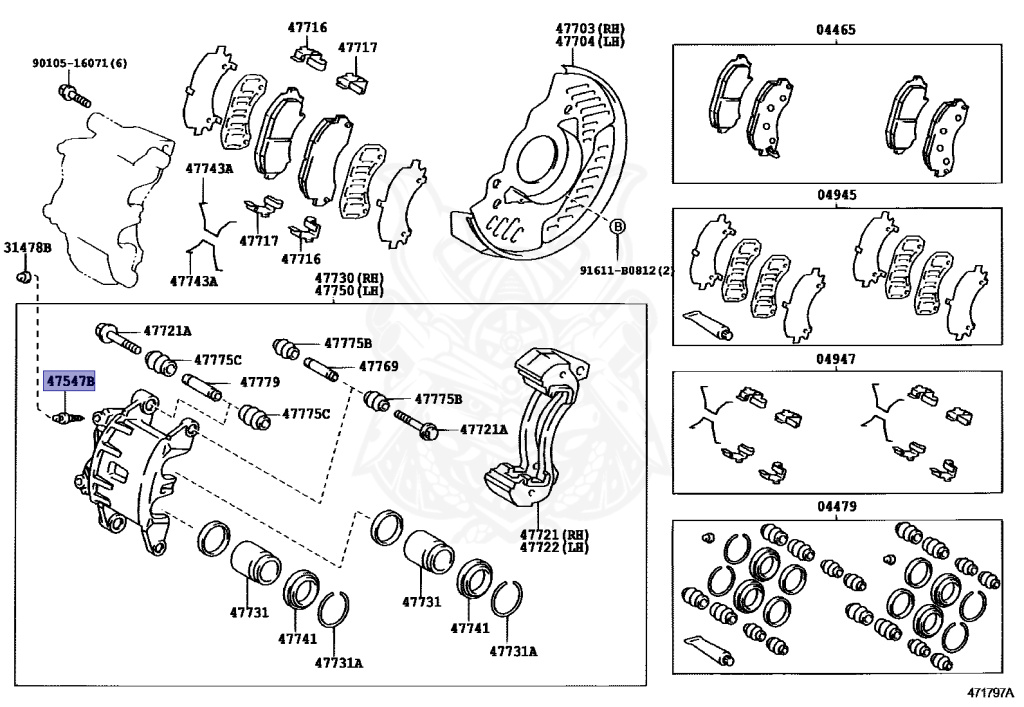 Toyota - Quick Delivery - XZU281K - 2005 - DELIVERY TYPE - Manual - N04C