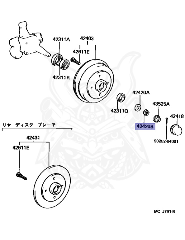 Toyota - Starlet - EP82 - 1992 - CANVAS TOP - 3-DOOR - Manual - 4EF