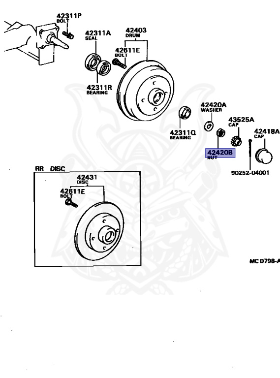 Toyota - Tercel - EL30 - 1986 - TX TYPE - 3 DOOR - Automatic - 2E