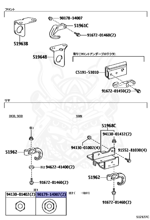 Toyota - Dyna - XZU630D - 2012 - Manual - N04C