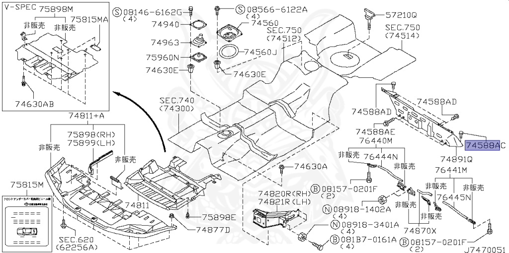 Nissan - Skyline GT-R - BNR34 - 2000 - GT-R V Spec-2 - 2-door hardtop (2K) - MANUAL MISSION 6-SPEED(MT.F6) - Hi-Cas 4-Link (HI.4WD) - RB26DETT