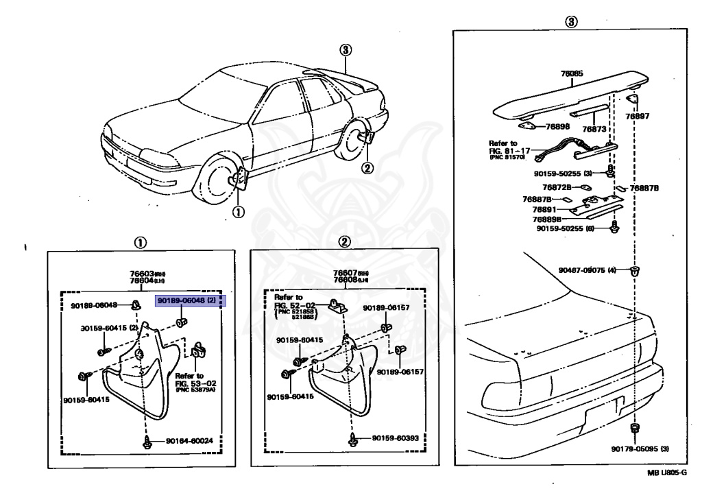 90189-06048 - Toyota - Clip - Nengun Performance