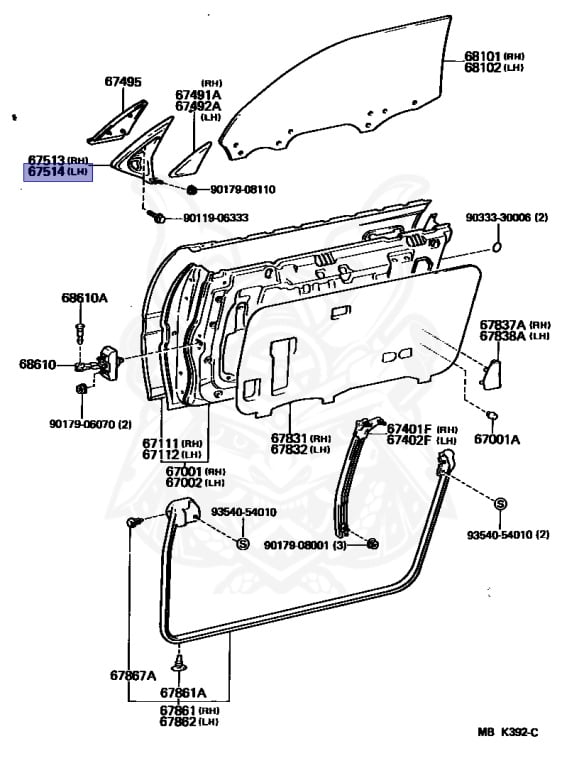 Toyota - Supra A70 MKIII - MA70 - 1988 - GT LIMITED TYPE - LIFTBACK (AERO TOP) - Automatic - 7MGTEU