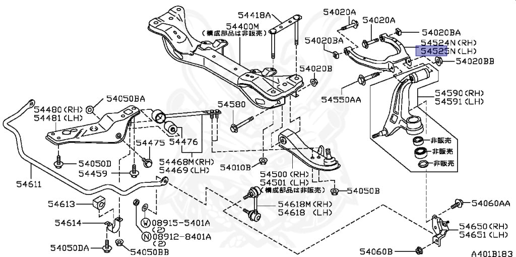 Nissan - Skyline - R34 25GT - ENR34 - 2002 - GT-V - 2 door hard top (2K) - MANUAL TRANS 5-SPEED(MT.F5) - Hi-Cas 2-Link (HI.2WD) - RB25DE