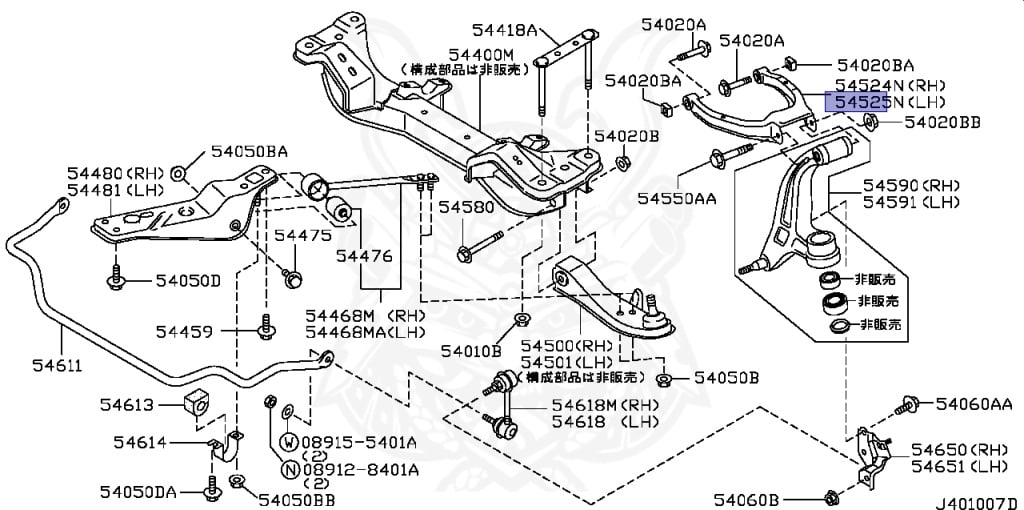 Nissan - Skyline - R34 25GT - ENR34 - 2001 - 25GT - 4 DOOR SEDAN(4S) - MANUAL TRANS 5-SPEED(MT.F5) - High cast, 2-link (IRS.2WD) - RB25DE