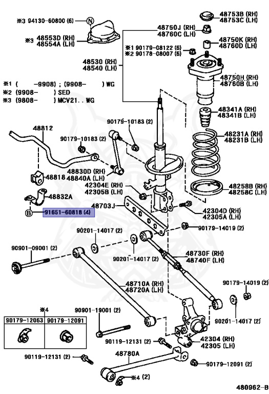 Toyota - Camry - SXV20 - 1998 - SEDAN - 5SFE