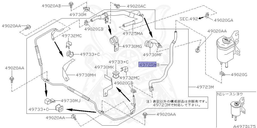 Nissan - Skyline GT-R - BNR34 - 2002 - GT-R V Spec-2 - 2-door hardtop (2K) - MANUAL MISSION 6-SPEED(MT.F6) - Hi-Cas 4-Link (HI.4WD) - RB26DETT
