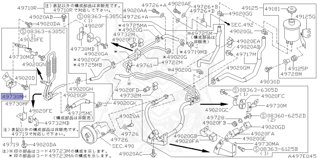 Nissan - Skyline GT-R - BCNR33 - 1995 - GTR/N1 - 2-door hardtop (2K) - 4 WHEEL DRIVE(4WD) - MANUAL TRANS 5-SPEED(MT.F5) - HICAS - RB26DETT