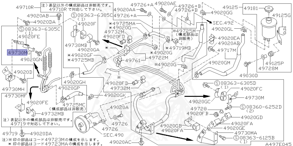 Nissan - Skyline GT-R - BCNR33 - 1995 - GTR/N1 - 2-door hardtop (2K) - 4 WHEEL DRIVE(4WD) - MANUAL TRANS 5-SPEED(MT.F5) - HICAS - RB26DETT