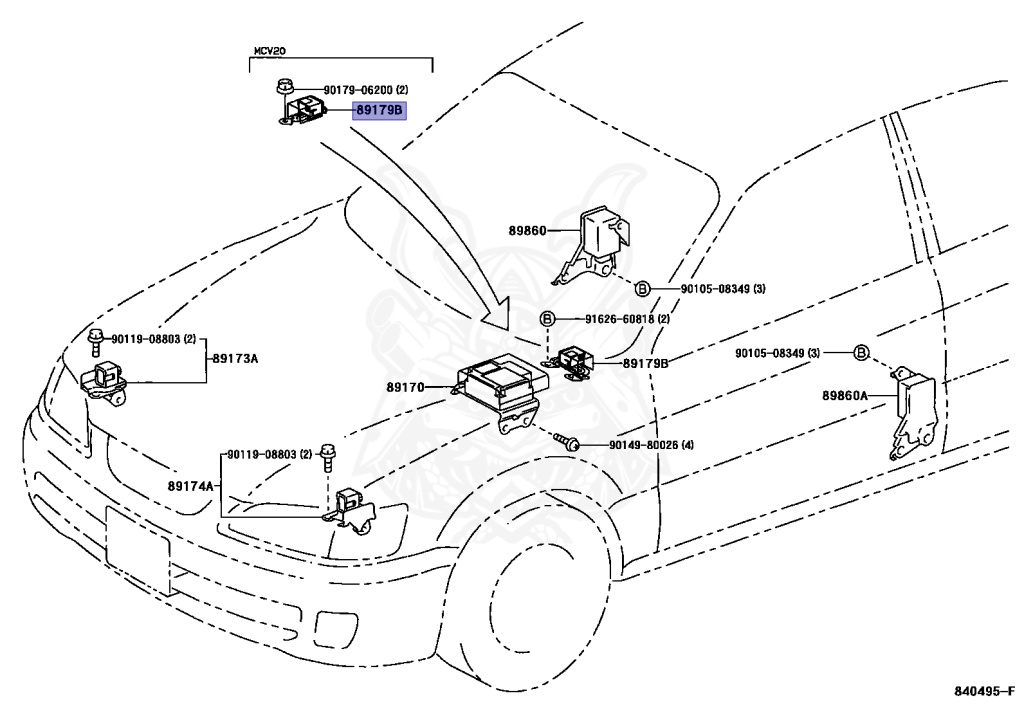Toyota - Windom - MCV20 - 1998 - 3.0G TYPE - Automatic - 1MZFE