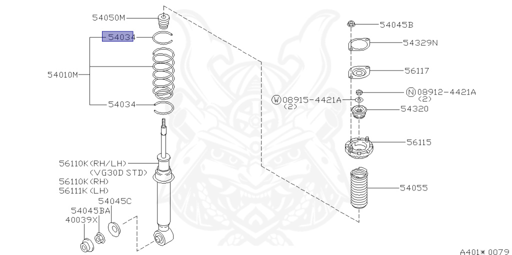 Nissan - Fairlady Z - Z32 - 2000 - NASHI - AUTOMATIC TRANSMISSION(AT) - T-bar roof (KZ) - VG30D