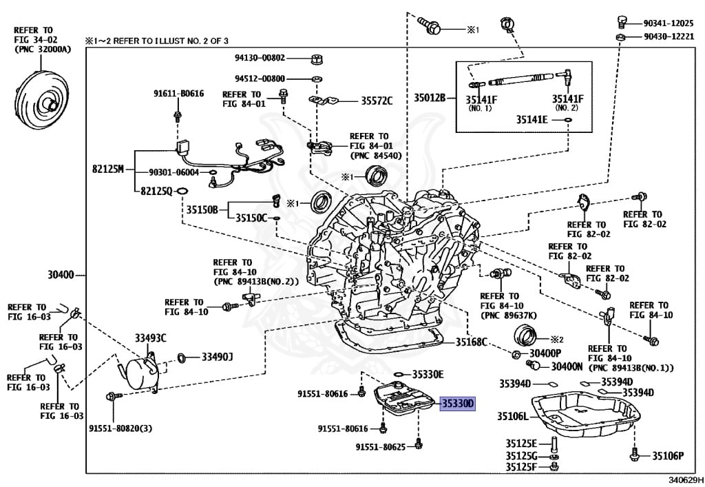 Toyota - Wish - ZGE20G - 2015 - 1.8G TYPE - Variator - 2ZRFAE