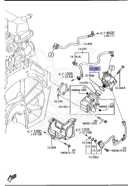 L3K9-13-35ZC - Mazda - Fuel Pump - Nengun Performance