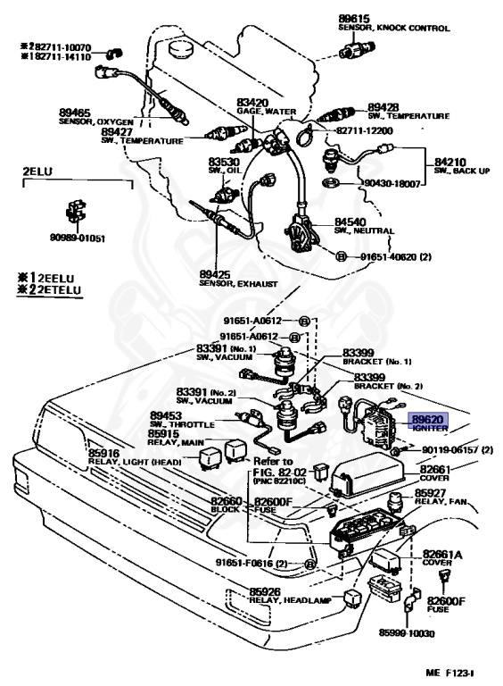 me-ページ 89620-10100 - Toyota - Igniter Assy - Nengun Performance