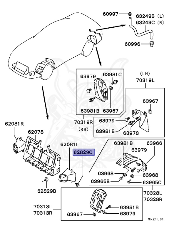 Mitsubishi - GTO - Z16A - 1993 - MNGF - 6G72