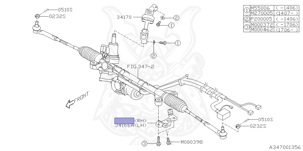 Subaru - WRX STI - VAB - Jan-2014 - Dec-2017 - STIS - Sedan - 4W - 6-speed manual transmission - Right hand - EJ207