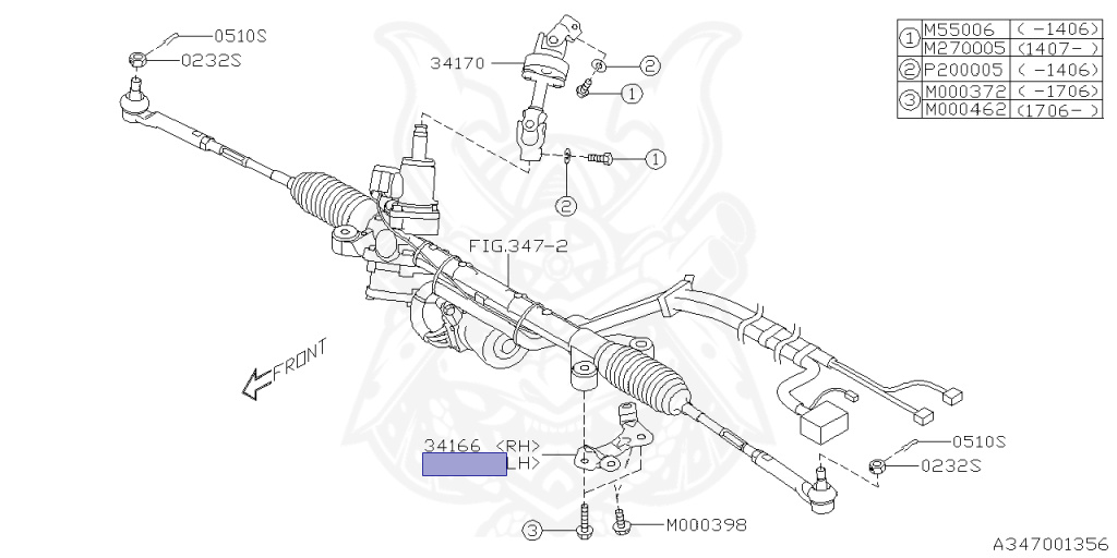 Subaru - WRX STI - VAB - Jan-2014 - Dec-2017 - STIS - Sedan - 4W - 6-speed manual transmission - Right hand - EJ207