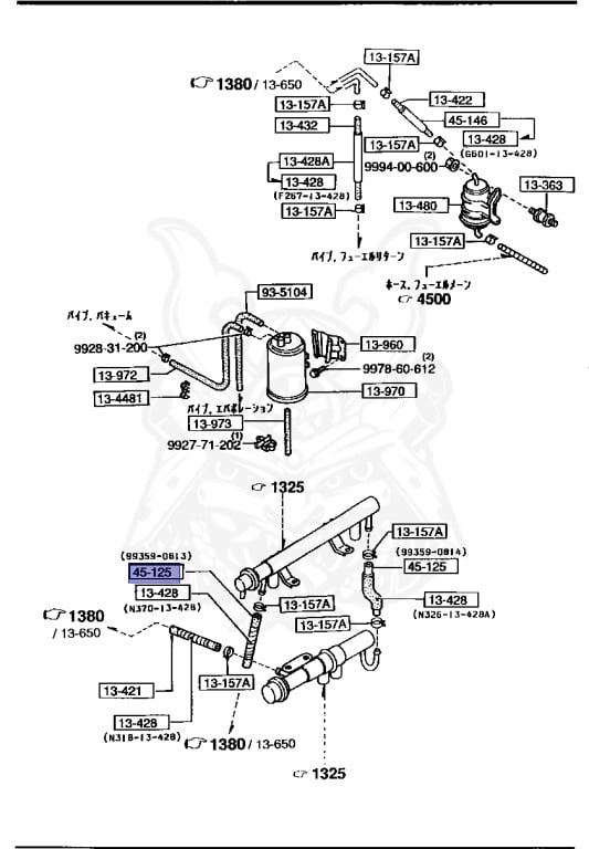 9935-90-814 - Mazda - Fuel Hose - Nengun Performance