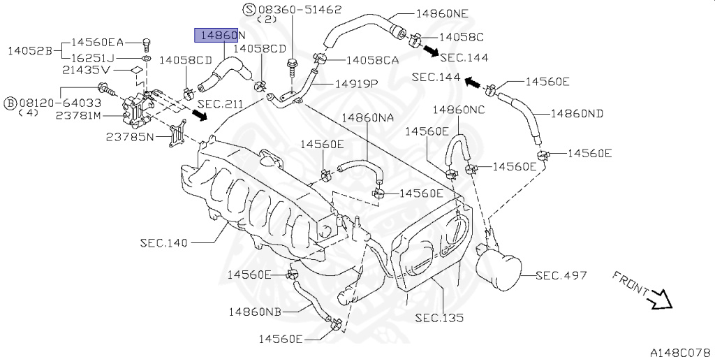 Nissan - Skyline - R34 25GTT - ER34 - 1998 - 25GT TURBO - 2 door hard top (2K) - AUTOMATIC-FLOOR SHIFT(AT.F4) - Hi-Cas 2-Link (HI.2WD) - RB25DET