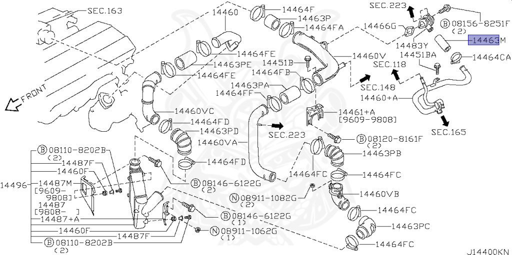 Nissan - Stagea - RS-Four - WGNC34 - 1996 - RS-FOUR/25TRS-FOUR - WAGON(W) - 4 WHEEL DRIVE(4WD) - AUTOMATIC TRANSMISSION(AT) - RB25DET