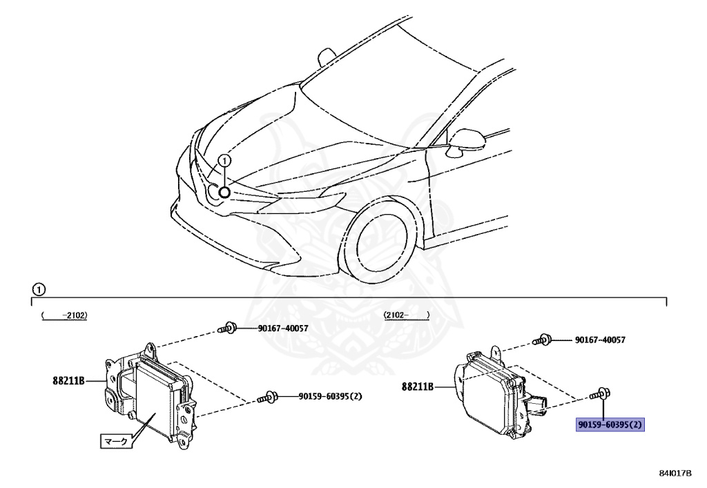 Toyota - Camry - AXVH70 - 2017 - G TYPE/G E-FOUR TYPE - 4-DOOR - Variator - A25AFXS