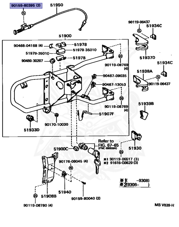 Toyota - Hilux Surf - KZN130W - 1995 - SSR-XSSR-VSSR-GSSR-X WIDE TYPE - WAGON - Automatic - 1KZTE
