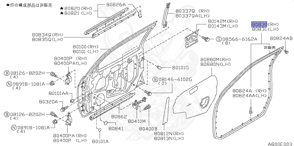 Nissan - Skyline - R34 25GT - ENR34 - 2000 - 25GT - 4 DOOR SEDAN(4S) - AUTOMATIC-FLOOR SHIFT(AT.F4) - High-speed 2-link (IRS.2WD) - RB25DE