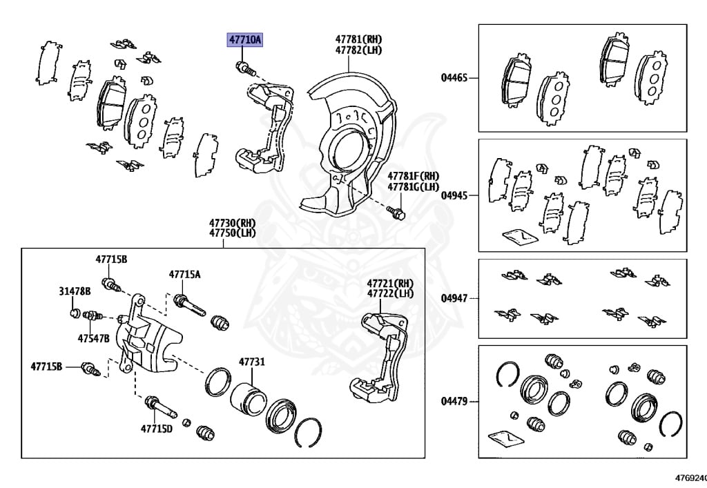 90105-12208 - Toyota - Brake Caliper Bolt - Nengun Performance