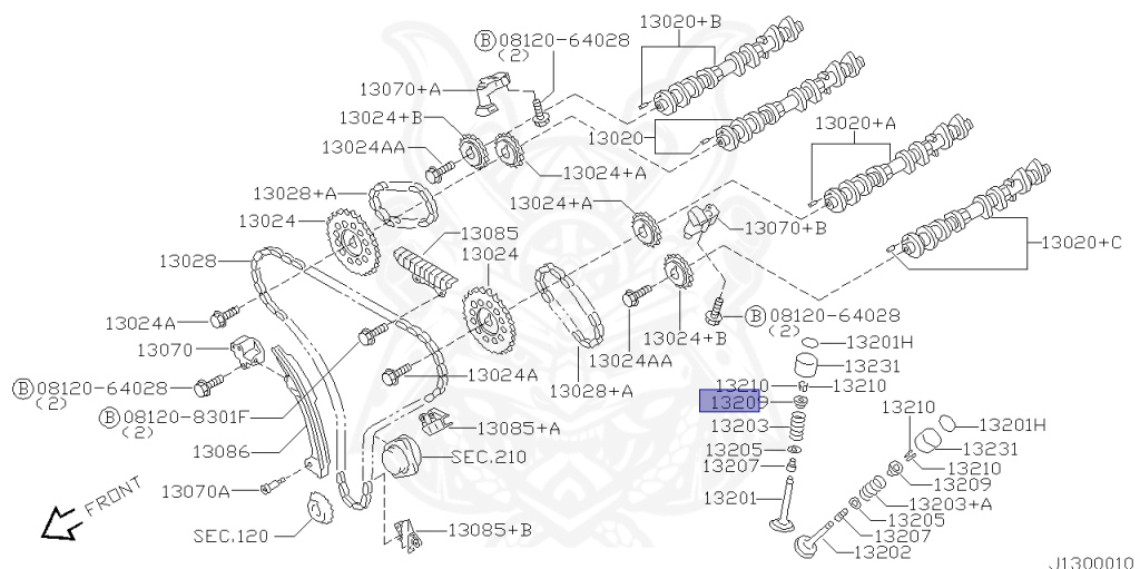 Nissan - Cima - FGY33 - 1996 - 30L - SEDAN(S) - AUTOMATIC TRANSMISSION(AT) - 2-link IRS suspension (2WD.IRS) - VQ30DET
